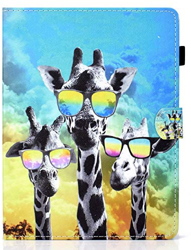 10 inch Tablet Case Cover - Universal Leather Stand Case for All 9-11 Tablets (Samsung Tab 9.6/10.1/10.5, Lenovo Dragon Touch 10, Fire HD 10)