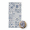 Bilderwelten Vinyl-Teppich - Keramikfliesen Agadir blau, 100 × 50 cm, Vinyl