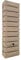 Alice's Garden - Regenwassersammeltank für die Wand Grandval 300L Holzimitation Beige mit Rinnenanschluss-Set inklusive