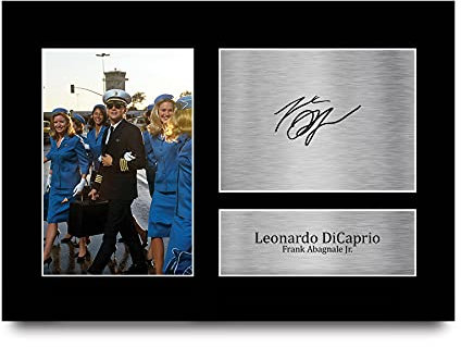 HWC Trading A4 Leonardo DiCaprio Catch Me If You Can Geschenke Gedruckt, Signiert Autogramm Bild Für Film-Erinnerungsstücke-Fans