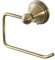 Inbagno Portarotolo Carta igienica da Muro, in Acciaio Finitura Bronzo, Include Kit di Fissaggio Serie Iris