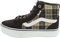 Vans Damen Filmore Hi Platform Sneaker, Plaid Mix Brown/White, 38.5 EU