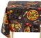 KP Home Wachstuchtischdecke Kreidetafel Muster Wasserdicht Wachstuch Rechteckig 200 x 140 Retro Pizza Restaurant Schwarz Wachstischdecke Vinyl PVC Tischdecke Abwischbare Kunststoff Pflegeleich Outdoor