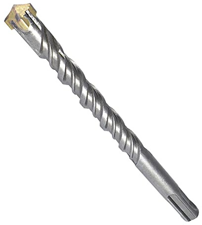 SDS Plus Bohrer 6mm Ø - Länge 6x110 mm (Ideal zum Bohren in Beton/Naturstein/Mauerwerk, 4 Hartmetall Spitzen,für Armierungseisen geeignet)