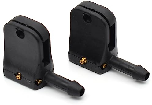 2pcs Front Windshield Washer Nozzle Universal Car Wiper Arm Washer Nozzle Spray Jet For Mercedes-Benz Vito W638 Sprinter For Ssangyong Rodius MK1 Replacement Parts