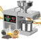 1500W Automatic Oil Press Machine, Commercial Nuts Seeds Oil Grinder, Stainless Steel Cold Hot Press, All Stainless Steel High Oil Extractor, for Grain Spices Coffee Beans Corn Chinese Herb