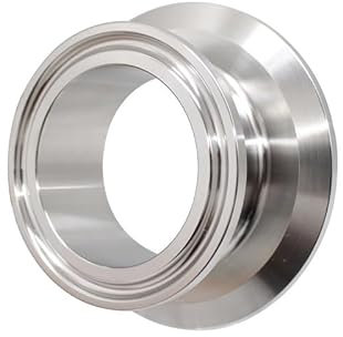 1,5 2 2,5 3 4 Tri Clamp Reduzierflansch OD Endkappe Reduziert SUS 304 Edelstahl Sanitär Home Brew (Color : 50.5mmx64mm)