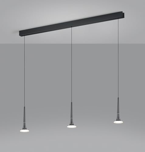 Helestra FLUTE Pendelleuchte schwarzchrom 36/2002.64