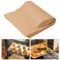 400 Stück ungebleichte Pergamentpapier-Backbögen, 30,5 x 40,6 cm, antihaftbeschichtet, vorgeschnitten, perfekt zum Backen, Grillen, Luftfritteuse, Dampfgaren, Brot, Cupcakes, Kekse