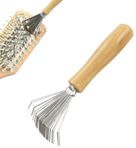 Haarbürstenreiniger, Reinigungsbürste Haarbürsten Reiniger Werkzeug, Reinigungswerkzeug Kamm Reiniger, Mini Haarbürsten Entferner zum Kämmen von Bürsten zu Hause Salon Verwenden