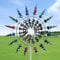 Magische Windmühle | Einzigartige und Magische Metall Windmühle | Metall-Windmühle | Windbetriebene Kinetische Skulptur Wind Spinner für Hof und Garten Windfänger Außenterrassendekoration