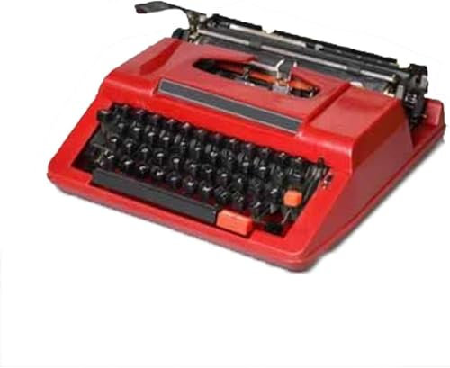 Traditionelle tragbare manuelle Schreibmaschine – Retro-Drucker-Stil, Eisenkunst-Schreibmaschine, manuelle Schreibmaschine für Notizen