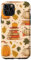 Hülle für iPhone 11 Pro Vintage Kürbis Herbst Blätter und Bücher Bücherwurm Bookish