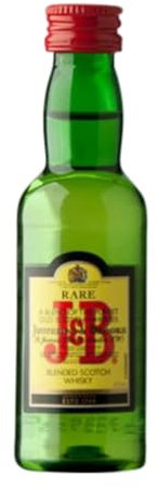 Whisky Blended Caja de 12 unidades JB/Whisky Pet Botellín Miniatura 5 cl