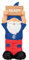FOCO Officially Licensed Rangers FC Slogan Sign Football Garden Gnome