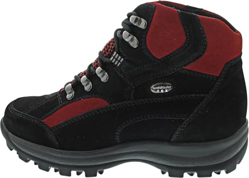 Waldläufer Holly Schnürstiefel Schwarz