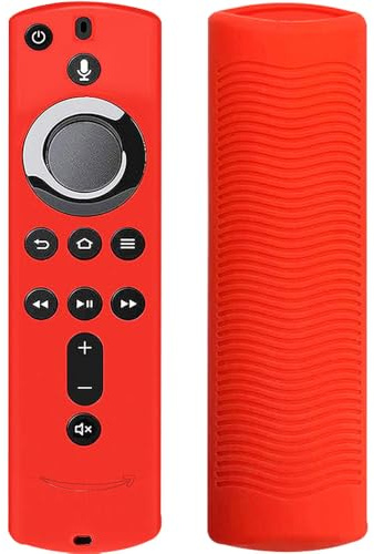 Fernbedienung Hülle für Fire TV Stick 4K Alexa Voice Remote Control,rutschfeste Silikon Schutzhülle,Fernbedienung Abdeckung für TV Zubehör