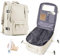 Vakuum Rucksack Handgepäck Beige Flugzeug Tasche Ryanair 40x20x25 Airbag Rucksack Vakuumsystem für Reisen Reiserucksack mit Pumpe Wasserdicht Herren Vakuum Koffer