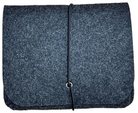 Keyboard Carrying Sleeve Split Keyboard Carrying Case Pouch Soft Felt Protective Sleeve Portable Storage Bag Cover For Split Keyboards(Black)