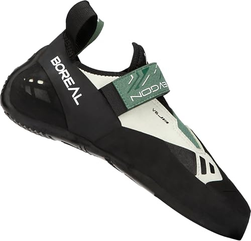 Boreal Unisex Nodab V6 Kletterschuhe, Weiß Olive, 43 EU