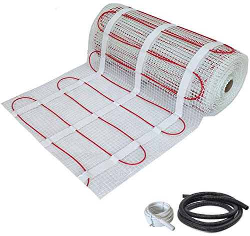 Nassboards Premium Pro Electric Underfloor Heating Mat Kit 200w Per m2 - Featuring Mat and Probe Only