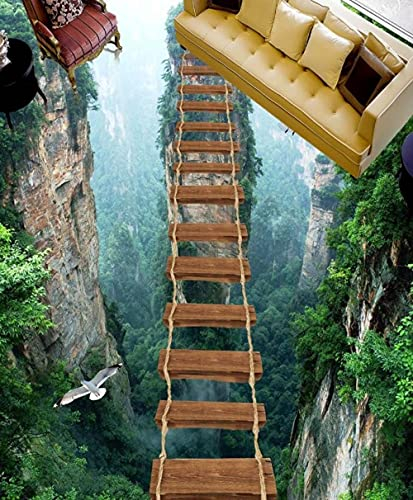 Benutzerdefinierte 3D Boden Wandbilder Tapete Heimwerken Anpassen 3D Bodenbelag Schlafzimmer Badezimmer Schwimmbad Wasserdichte Wand 3D Bodenfliesen Wohnkultur Badezimmer Bodenaufkleber Vinyl Tape