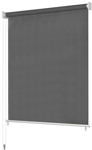 Bopdu Tenda a Rullo per Esterni 220x230 cm Antracite