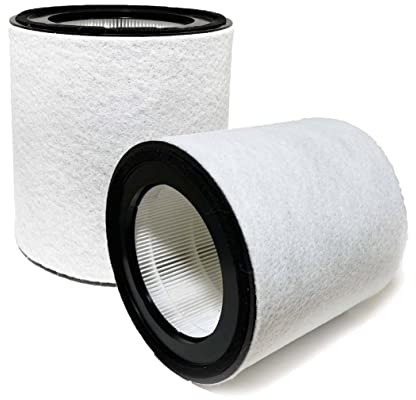 Nispira 3-in-1 True HEPA Filter Ersatz mit Aktivkohle kompatibel mit Z-3000 TruSens Large Air Purifier, 2 Packungen