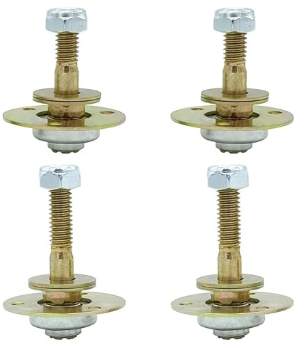 LJZP 4 Stück Möbel Schaukelstuhl Lager Verbindungsstück Schaukelstuhl Lager Schrauben Bolzen Kits Möbel Verbindungszubehör (45,55 mm)