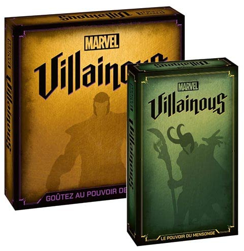 PKGamePack Villainous – Marvel – französische Version