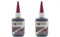 2 x Bob Smith Industries IC-2000 Black Rubber Toughened CA Glue (1oz) - BSI118