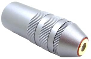 Yaowanguan XLR vers 4.4mm Adaptateur Symétrique pour Lecteur Audio/Amplificateur de Puissance,Mâle à Femelle 4 Broches Cuivre XLR Casque CD Hi-FI Convertisseur Connecteur