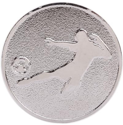 Ralondbey Fußball-Münze, doppelseitig, seitlich, professionelles Fußball-Plektrum, Seitenwurf-Münzwerkzeug