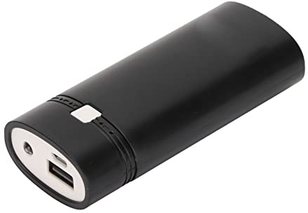 Dia Universal DIY USB Power Bank Box 2X Cargador de Batería Power Bank Shell para Teléfono Inteligente - Kit de Bricolaje Portátil con 2X Baterías para Cargar Mientras