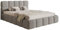 Selsey Bett Polsterbett Mit Stauraum Bettkasten 180 x 200 cm Boucle Gewebe Reißfest Cloudy Grau