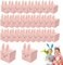 Jvjggag Bunny Goodie Bags,Bunny Treat Bags | Süßigkeiten-Geschenkboxen | 30 Stück entzückende, lustige, robuste, lichtbeständige, vielseitige, lebendige Osterhasen-Tasche für Ostern, Neujahr,