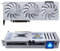 Cutesliving GUNNIR Intel Arc B570 Photon Carte graphique GDDR6 10 Go 2670 MHz Boost (3 x DP 2.1 + HDMI 2.1 | PCIe 4.0 x16) Refroidissement triple ventilateur, compatible 4K/8K, RTX 4060 (blanc)