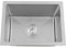 Fregadero de cocina de acero inoxidable, fregadero para debajo de la encimera, fregadero individual, de acero inoxidable, fregadero integrado, juego de fregadero, 1 lavabo de 40 x 30 cm, con cesta