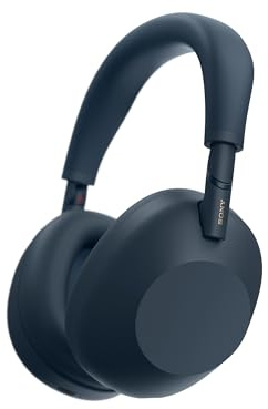 SONY WH-1000XM6 Flagship Cuffie Over-Ear senza fili Bluetooth con cancellazione del rumore, Signature Hi-Res Sound, Midnight Blue