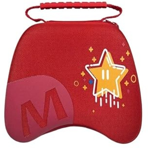 Bolsa Universal Limitada For Mando De Juegos, Compatible Con Nintendo Switch Pro / PS4 / Xbox One, Bolsa De Almacenamiento De Transporte, Funda Protectora Con Cremallera(Red)