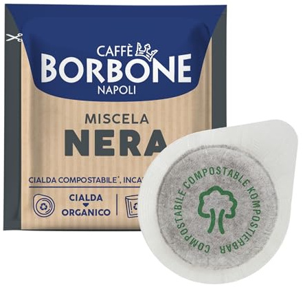 400 dosettes café Borbone mélange noir ESE 44 mm