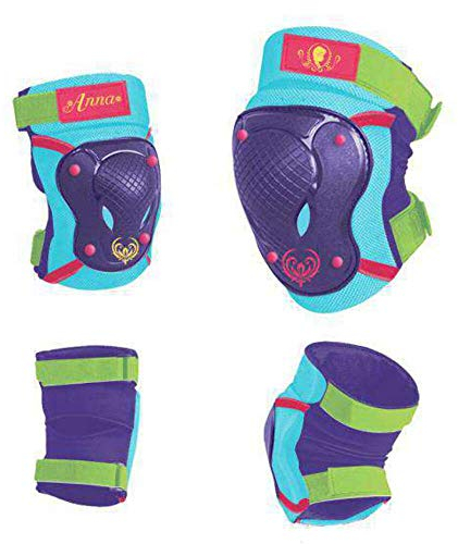 Disney Frozen, Protezioni per Ginocchia e Gomiti. Bambini, Multicolore, S