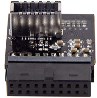 chenyang USB 3.1 Typ E Frontplatte Sockel auf Motherboard USB 3.0 19 20Pin Header Converter Adapter mit Chip