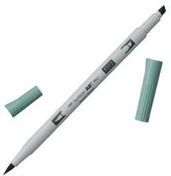 Tombow ABTP-312 Alkoholbasierter Marker ABT PRO zwei Spitzen holly green