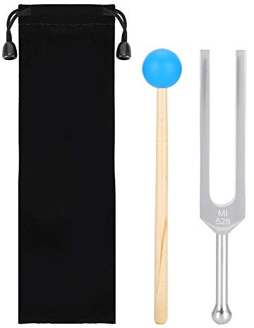 Stimmgabel, 528Hz Aluminiumlegierung Holzhammer Für Studenten Der Krankenpflege, 528Hz Tuning Fork For Stimmgeräte Medizin Und Musik Asmr Tool