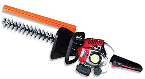 1.25 HP petrol hedge trimmer, garden shears, 0.9 kW engine, 56 cm, cutting length, 180° rotatable handle