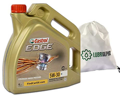 Huiles moteur 5w30 voiture essence diesel lubrifiant Castrol Edge 5w-30 m avec porte-clés tire-bouchon 2x4lt