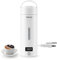 Sekaer SY-618A - Hervidor de té eléctrico portátil pequeño de viaje, con 4 ajustes preestablecidos variables, caldera de agua caliente personal de acero inoxidable 304 con apagado automático y