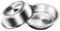 Dog Bowl, Stainless Steel Pet Bowls Set of 2, Non Spill Water Dog Bowl for Large Dog and Cat, Replacement Kitten Food Bowls (22cm/8.6in)