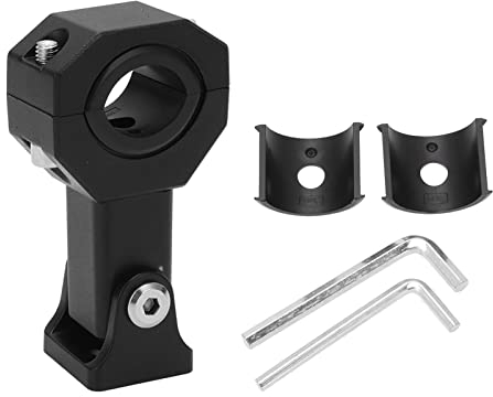Motorrad-Halterung, Scheinwerfer-Befestigungshalterung, 17 Bis 33 Mm, Verstellbare 360-Grad-Stoßstangenhalterung für Motorräder, Autos, LKWs, Traktoren